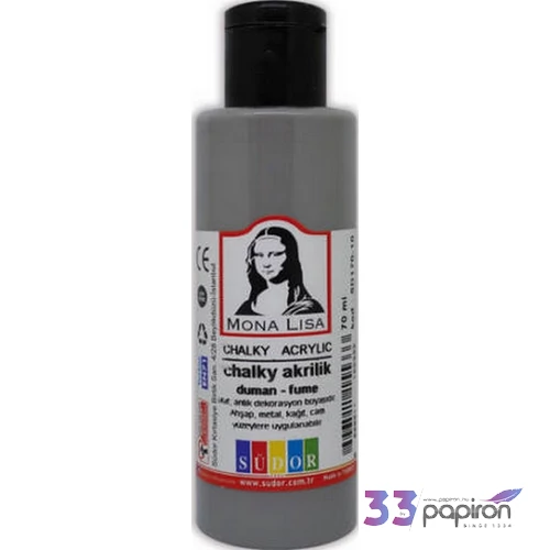 Krétafesték 70ml Südor Mona Lisa matt szín - Pasztel Füst-Hamu SD170-10