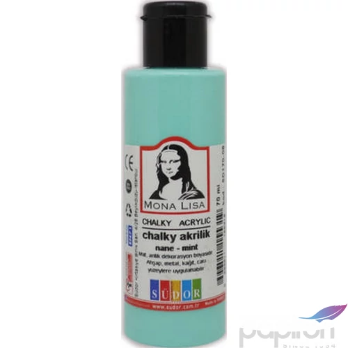 Krétafesték 70ml Südor Mona Lisa matt szín - Pasztel Mentazöld SD170-08