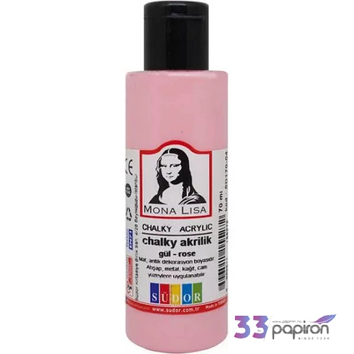 Krétafesték 70ml Südor Mona Lisa matt szín - Pasztel Rózsa SD170-04