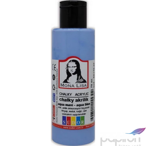 Krétafesték 70ml Südor Mona Lisa matt szín - Pasztel Tengerkék SD170-07