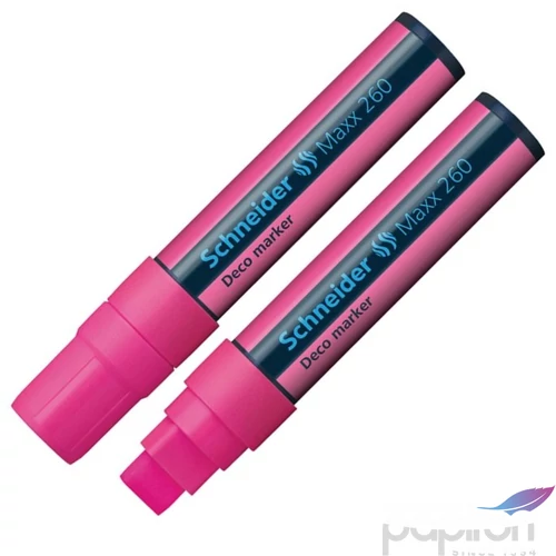 Krétamarker Schneider Maxx 260 5-15mm rózsa folyékony kréta Írószerek SCHNEIDER 126009
