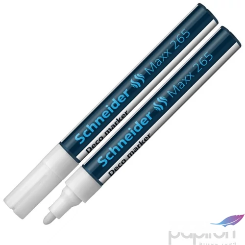 Krétamarker Schneider Maxx 265 2-3mm fehér folyékony kréta Írószerek SCHNEIDER 126549