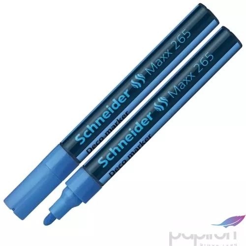 Krétamarker Schneider Maxx 265 2-3mm v.kék folyékony kréta Írószerek SCHNEIDER 126510