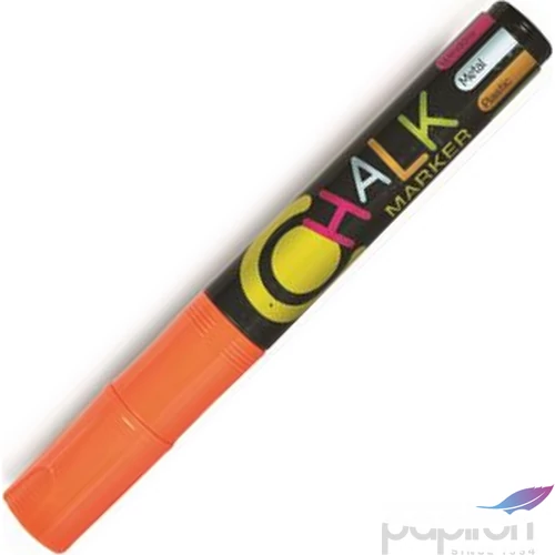 Krétamarker Flexoffice Chalkmarker 2,5mm narancs Írószerek FLEXOFFICE FO-CM01O