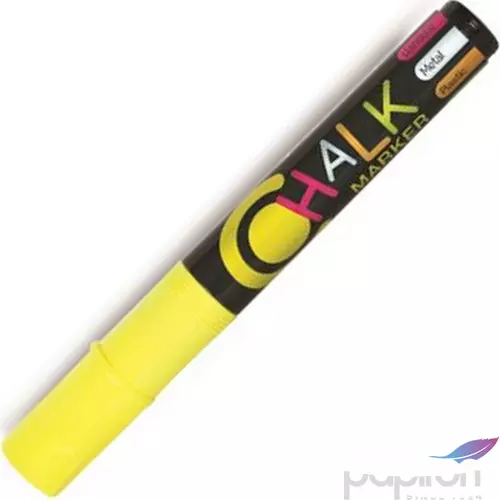 Krétamarker Flexoffice Chalkmarker 2,5mm sárga Írószerek FLEXOFFICE FO-CM01Y