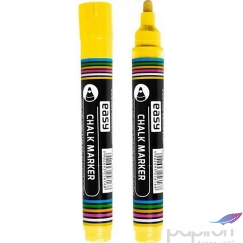 Krétamarker sárga Chalk pen 6,5mm