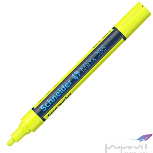 Krétamarker Schneider Maxx 265 2-3mm sárga folyékony kréta TSC265S