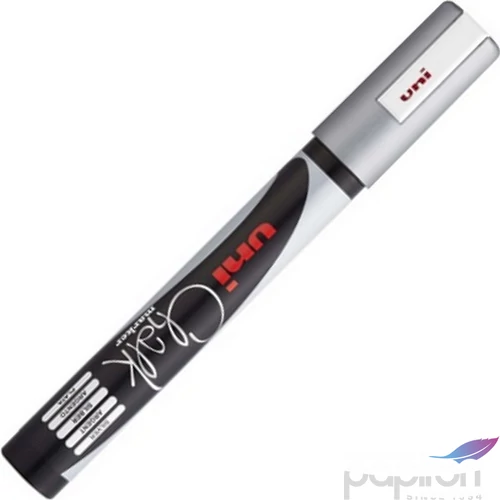 Krétamarker UNI-BALL PWE-5M 1, 8-2,5mm kerek hegyű ezüst Írószerek UNI-BALL 2UPWE5ME