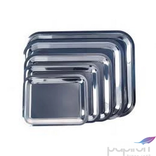 Tálca fém krómozott 40x32.5cm 1DB