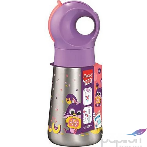 Kulacs 350ml MAPED PICNIK rozsdamentes "Concept Miniz" nyuszi