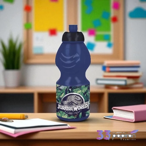 Kulacs 400ml műanyag Jurassic W.Sp.