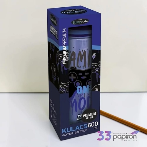 Kulacs 600ml Lizzy 26 Esport Gamer On Duty 