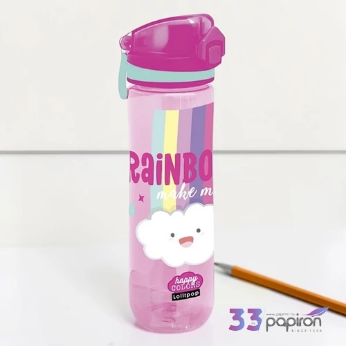 Kulacs 600ml Lizzy 26 Lollipop Rainbow 