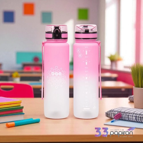 Ars Una Kulacs 1000ml 24' Candy Floss Motivációs 56574524 Biztonságizáras PBA mentes