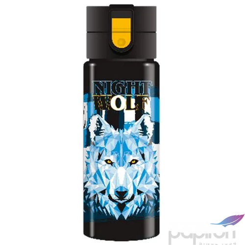Kulacs Ars Una 475ml Nightwolf Farkas (5257) 23 55022576 Biztonságizáras PBA mentes kula