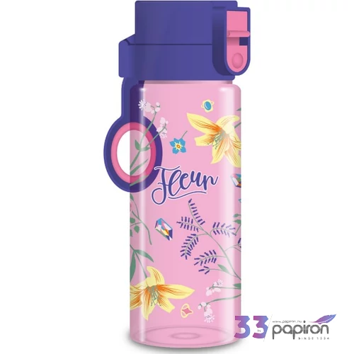 Ars Una Kulacs 475ml 24' Fleur virág 55023665 Biztonságizáras PBA mentes