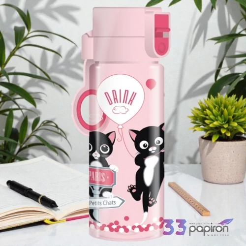 Ars Una Kulacs 475ml 20 Think Pink - cicás 55020039 Biztonságizáras PBA mentes
