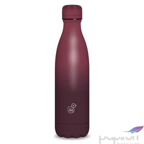 Kulacs Ars Una 500ml Duplafalú Fémkulacs Brown Terracotta 55811484 Biztonságizáras PBA mentes kula
