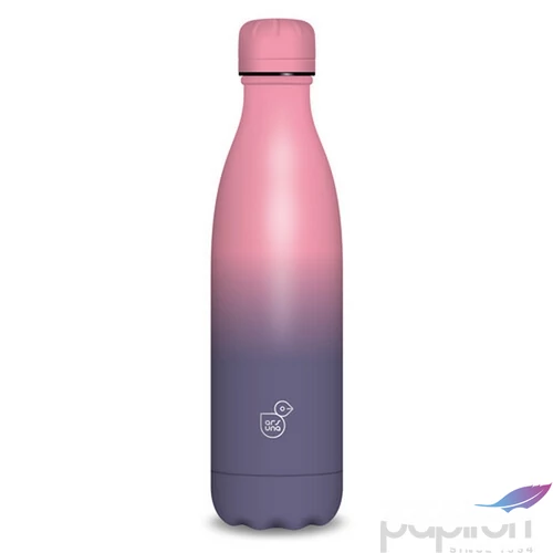 Kulacs Ars Una 500ml Duplafalú Fémkulacs Purple-Dark Pink 55811552 Biztonságizáras PBA mentes kula