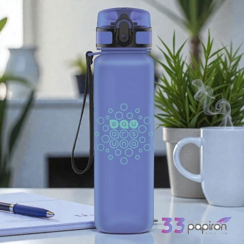 Kulacs Ars Una 600ml 27 Matt Ocean 55791397 Biztonságizáras PBA mentes