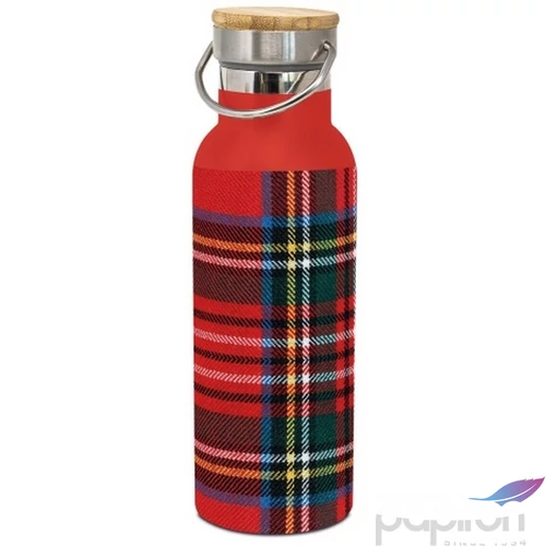 Kulacs duplafalú 0,5l rozsdamentes, acél útipalack Check