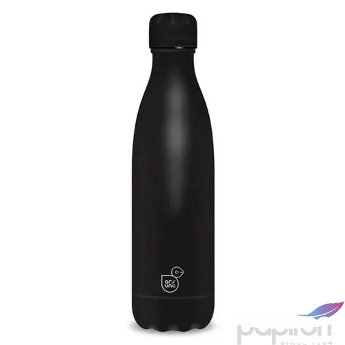 Kulacs fém 500ml Ars Una 24'' duplafalú Noir (5390) 55813907 Prémium minőség