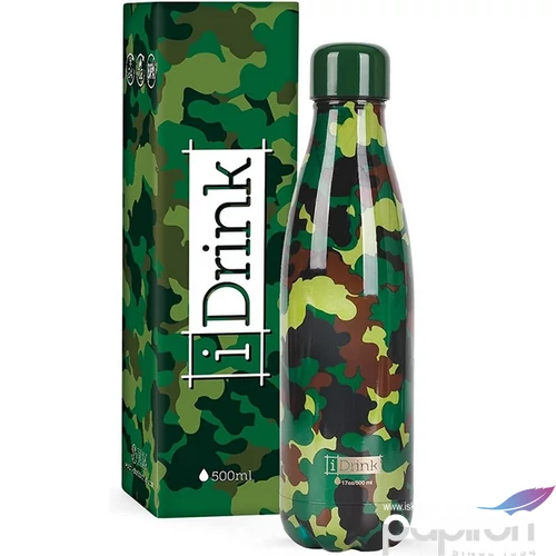 Kulacs fém 500ml Mimetica  Olasz kulacs kiváló minőség