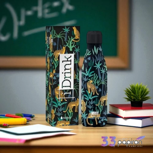 Kulacs fém 500ml Jaguar  Olasz kulacs kiváló minőség