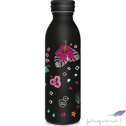 Kulacs fém 600ml Ars Una 24'' duplafalú Black Hibiscus (5394) 56333947 Prémium minőség