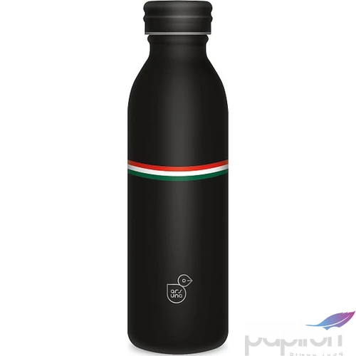 Kulacs fém 600ml Ars Una 24'' duplafalú Flag-black (5399) 56333992 Prémium minőség