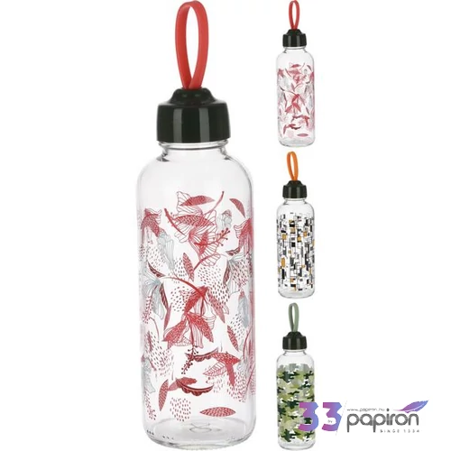 Kulacs üveg 450ml 3féle kpmisk '25