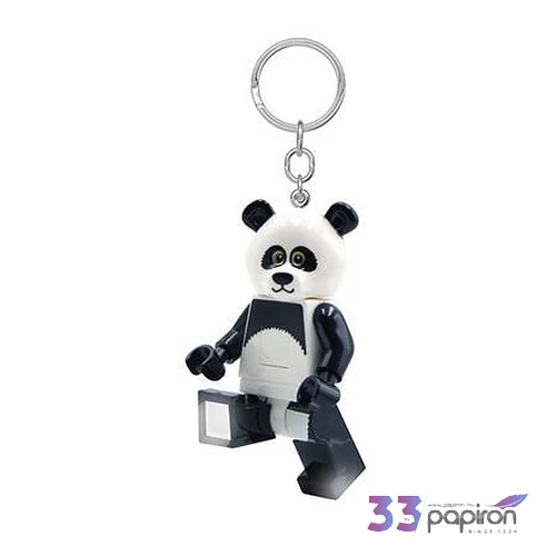 Kulcstartó LEGO Panda Guy LED világítással