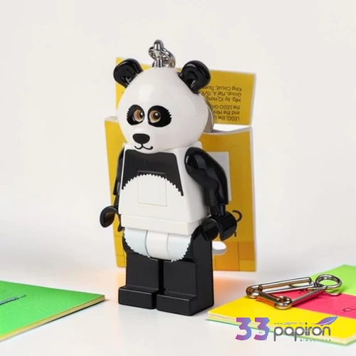 Kulcstartó LEGO Panda Guy LED világítással