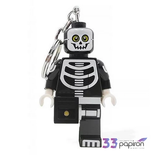 Kulcstartó LEGO Skeleton Guy LED világítással