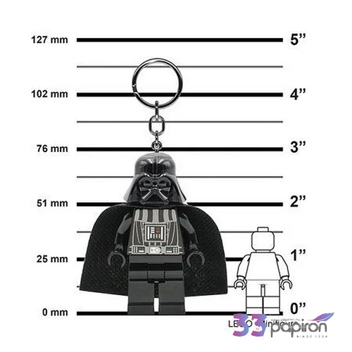 Kulcstartó LEGO Star Wars Darth Vader LED világítással