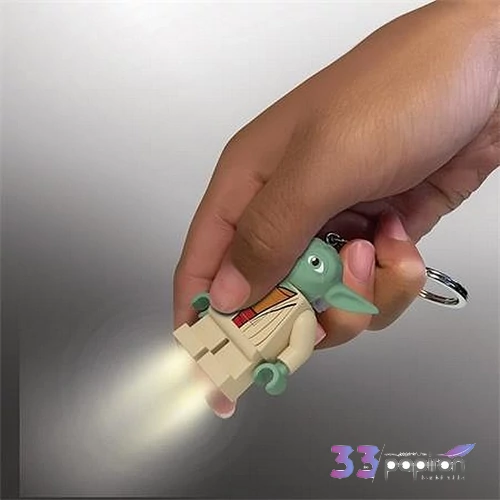 Kulcstartó LEGO Star Wars Yoda LED világítással