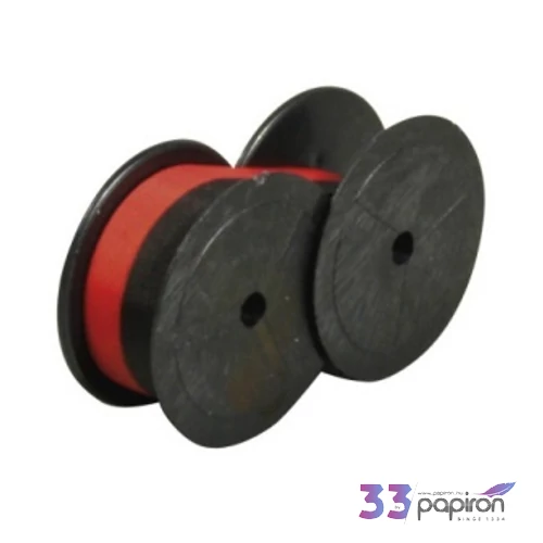 Írógépszalag Victoria C 13mm-es piros-fekete szalag Gr.51