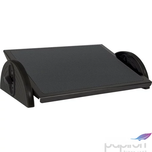 Lábtámasz Wedo fém, Relax Steel, fekete