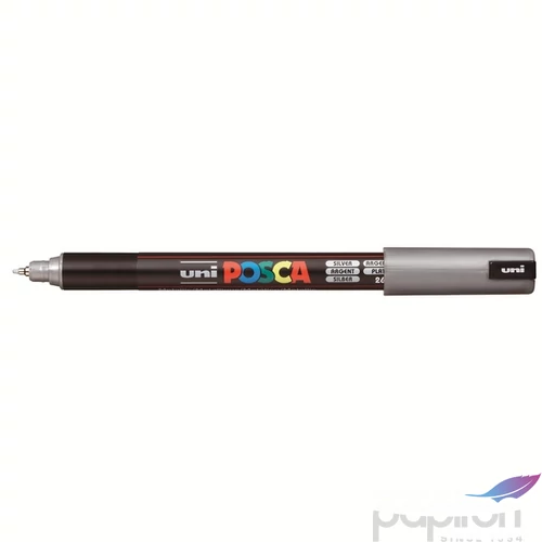Decormarker UNI-BALL Posca 0,7mm ezüst Írószerek UNI-BALL PC-1MR