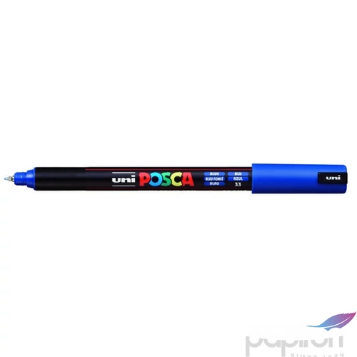 Decormarker UNI-BALL Posca 0,7mm vízbázisu akril marker kék Írószerek UNI Posca PC-1MR
