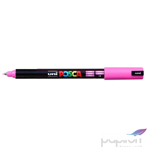 Decormarker UNI-BALL Posca 0,7mm vízbázisu akril marker rózsaszín Írószerek UNI Posca  PC-1MR