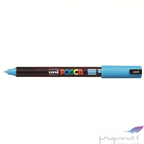 Decormarker UNI-BALL Posca 0,7mm vízbázisu akril marker világoskék Írószerek UNI Posca  PC-1MR