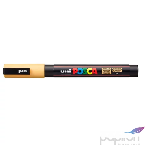 Decormarker UNI-BALL Posca 0,9-1,3mm vízbázisu barack akril marker Írószerek UNI-BALL PC-3M