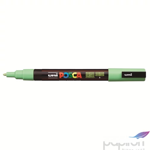 Decormarker UNI-BALL Posca 0,9-1,3mm világos zöld akril marker Írószerek UNI-BALL PC-3M