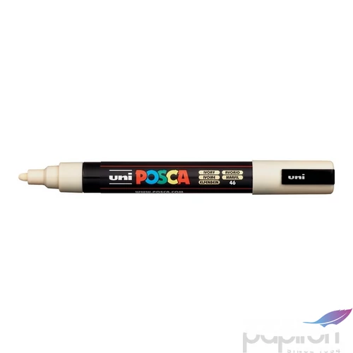 Decormarker UNI-BALL Posca 1,8-2,5mm elefántcsont akril marker Írószerek UNI-BALL PC-5M