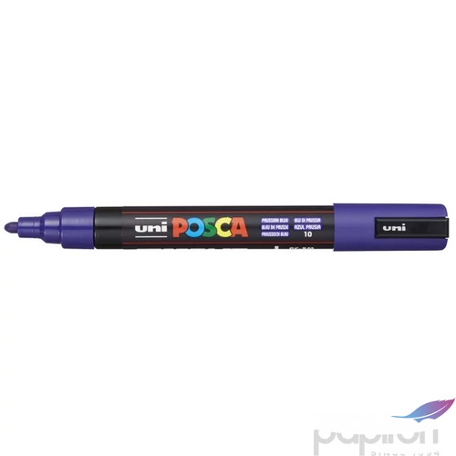 Decormarker UNI-BALL Posca 1,8-2,5mm poroszkék akril marker Írószerek UNI-BALL PC-5M