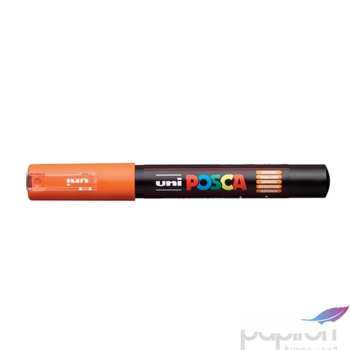Decormarker UNI-BALL Posca 0,7-1mm vízbázisu akril marker  narancs Írószerek UNI Posca PC-1M