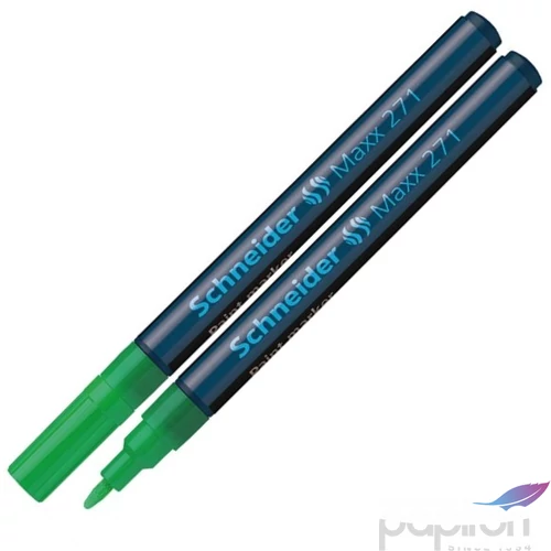 Lakkmarker Schneider Maxx 271' 0,8mm kúpos hegyű zöld Írószerek SCHNEIDER 127104