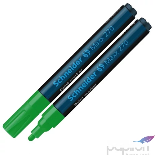Lakkmarker Schneider Maxx 270' 1-3mm kúpos hegyű zöld Írószerek SCHNEIDER 127004
