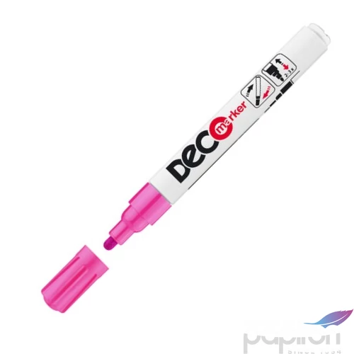 Lakkmarker deco marker rózsa kerek hegyű 2-4mm lakkfilc, fémre, fára, műanyagra